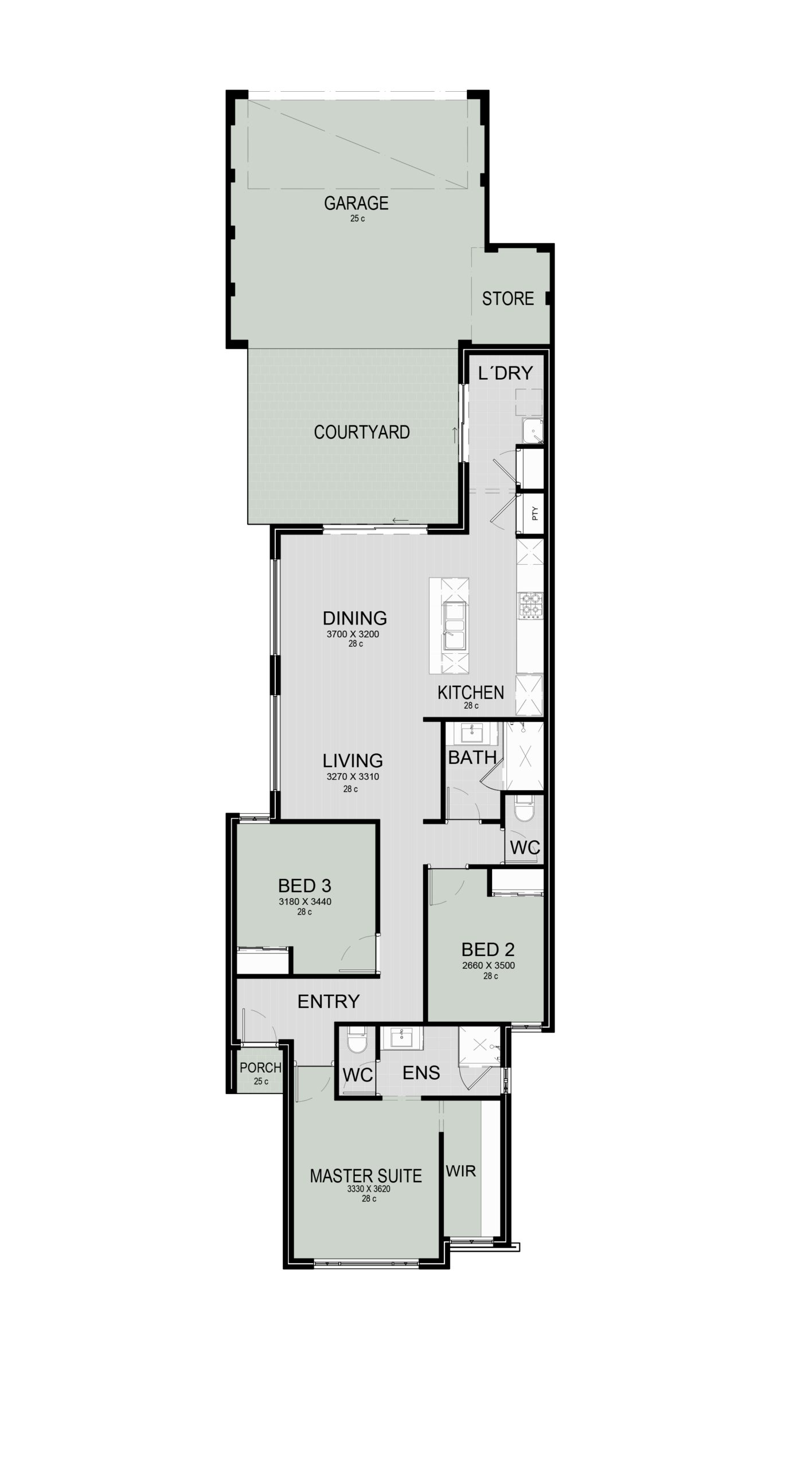 The Axis Floorplan