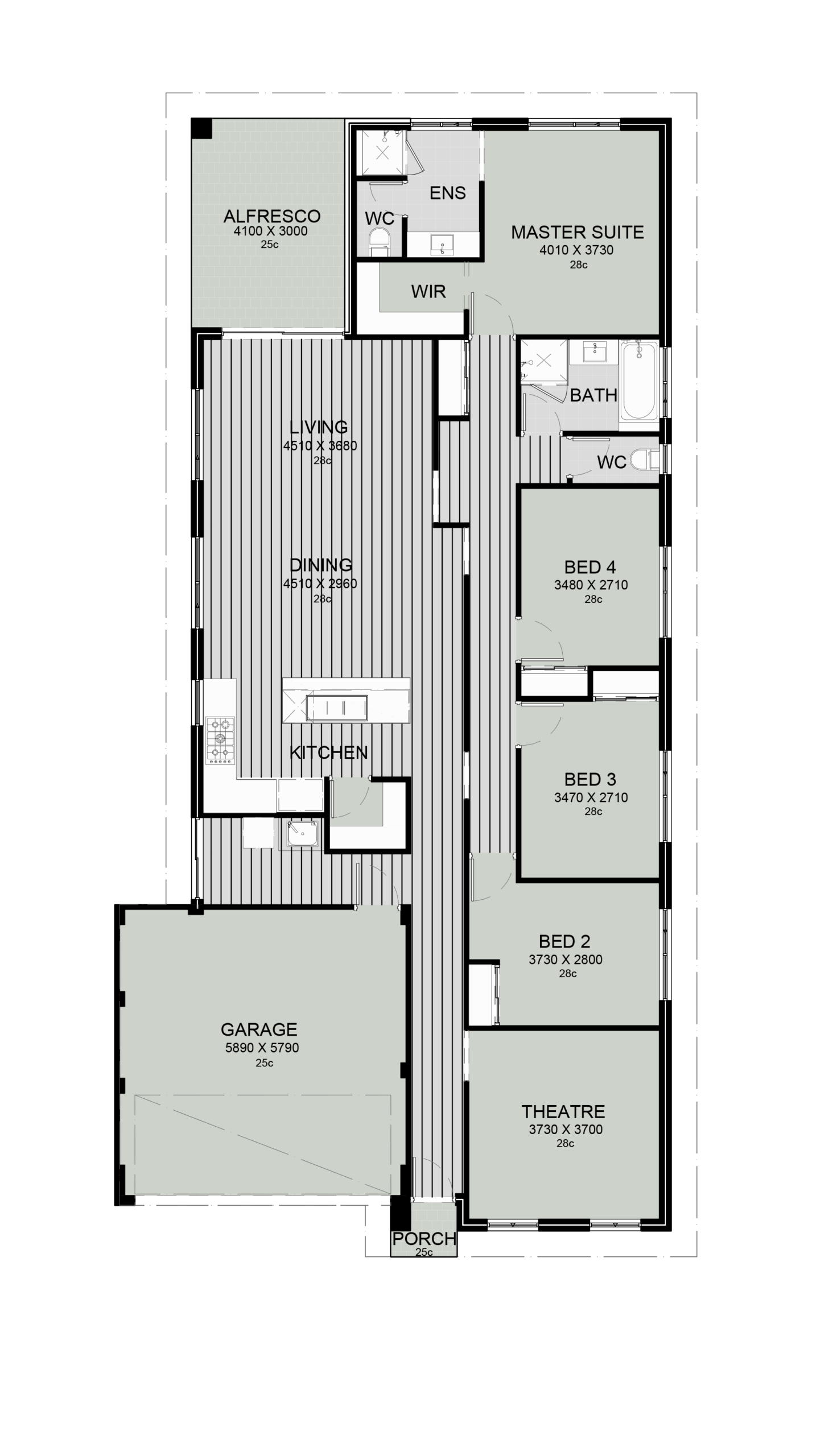 The Grandstand Floorplan
