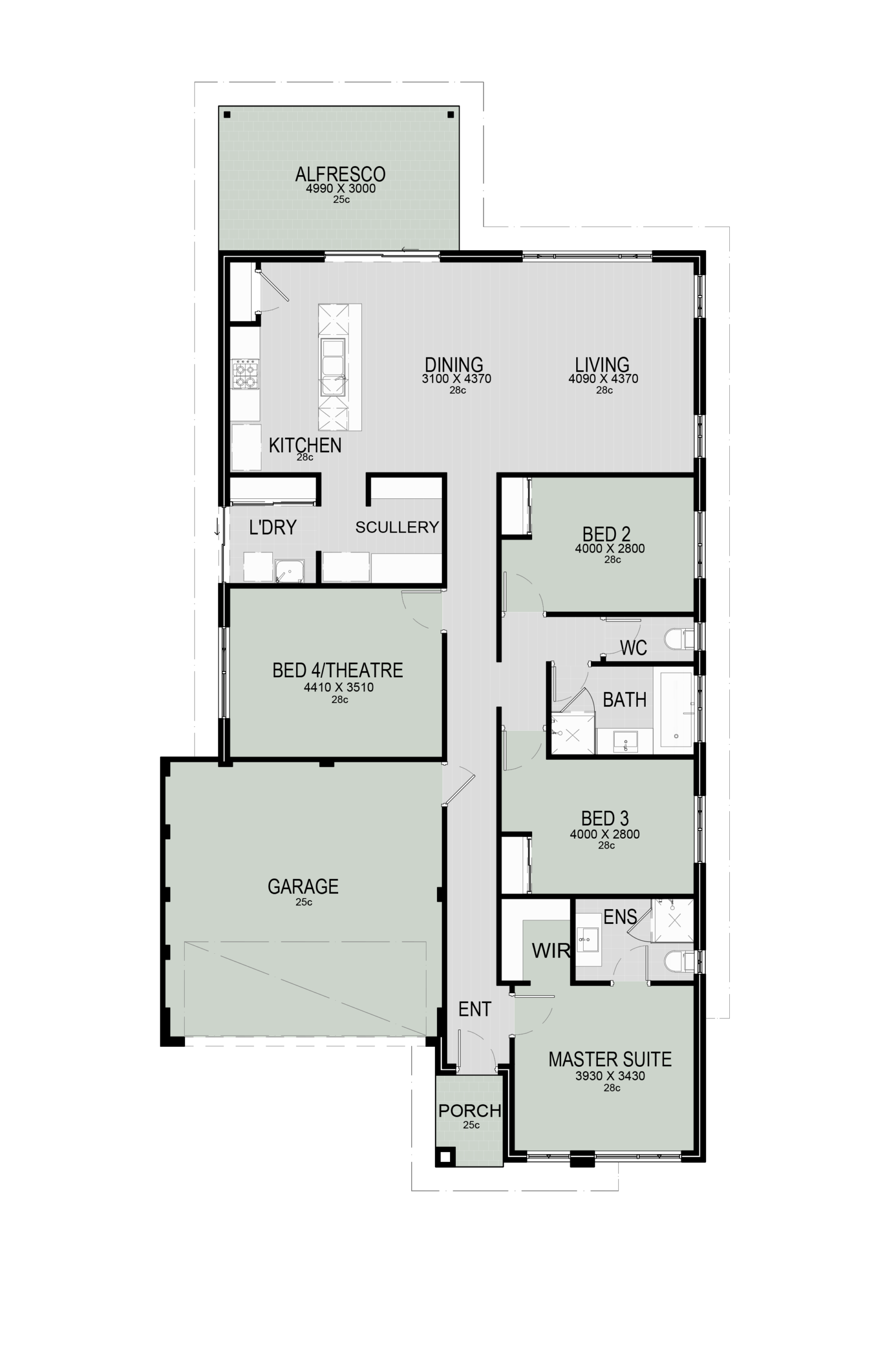 The Landmark Floorplan