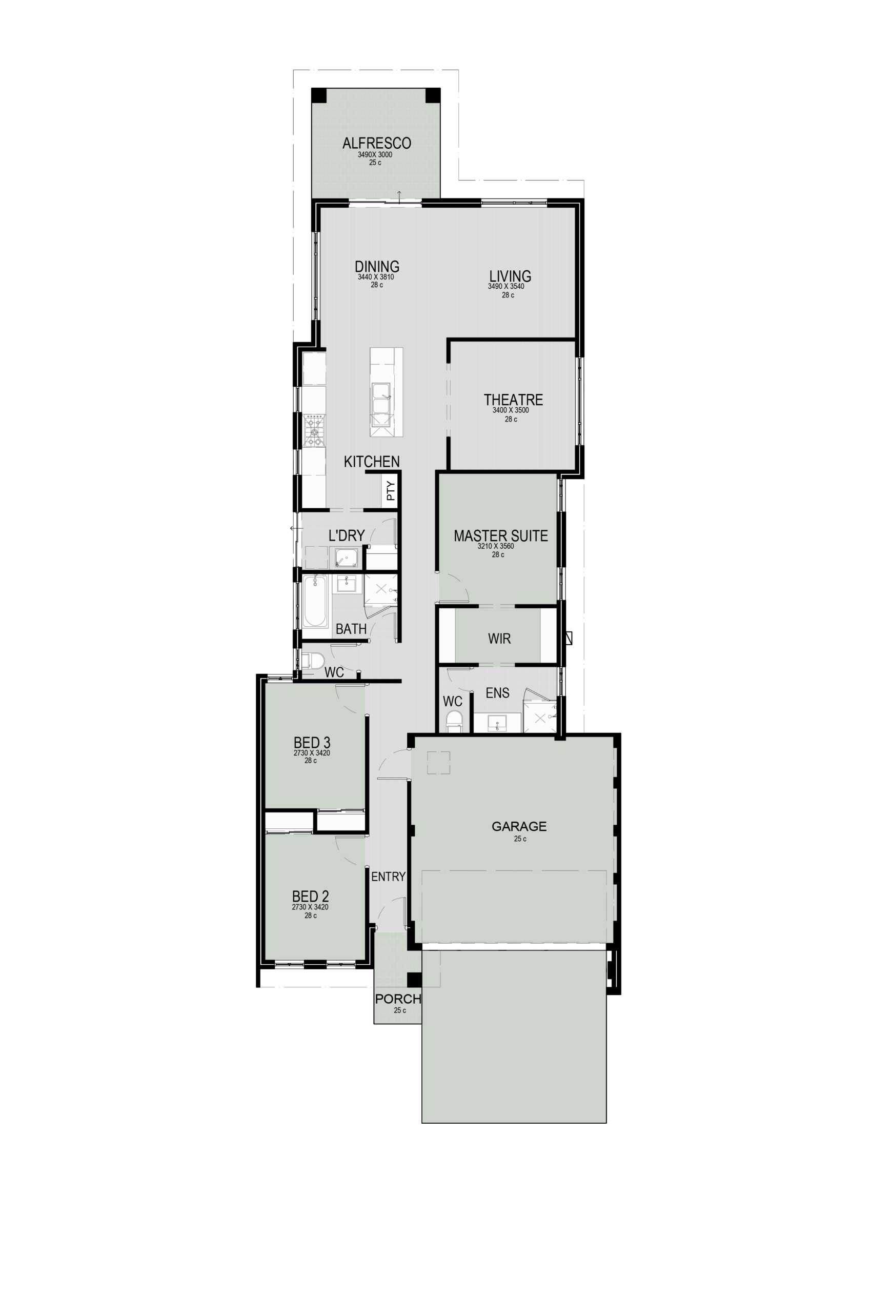 The Latitude Floorplan