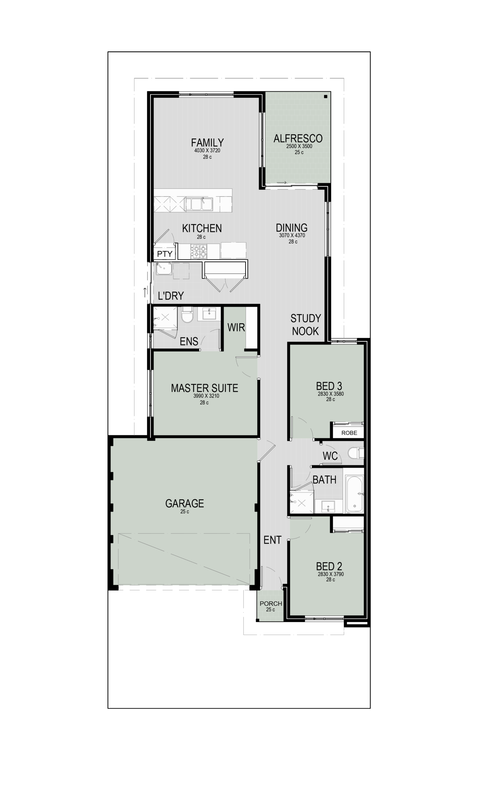 The Range Floorplan