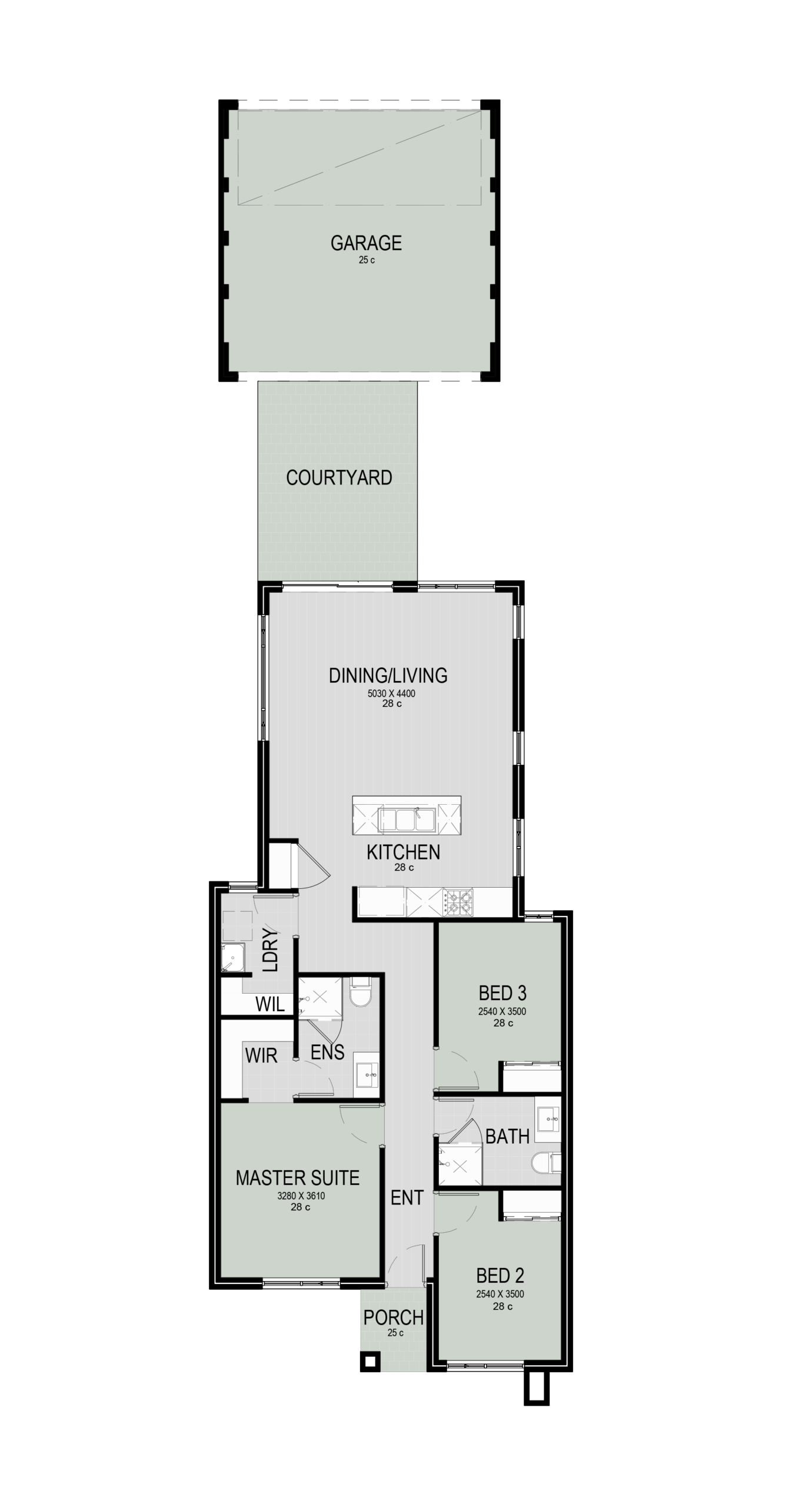 The Retreat Floorplan
