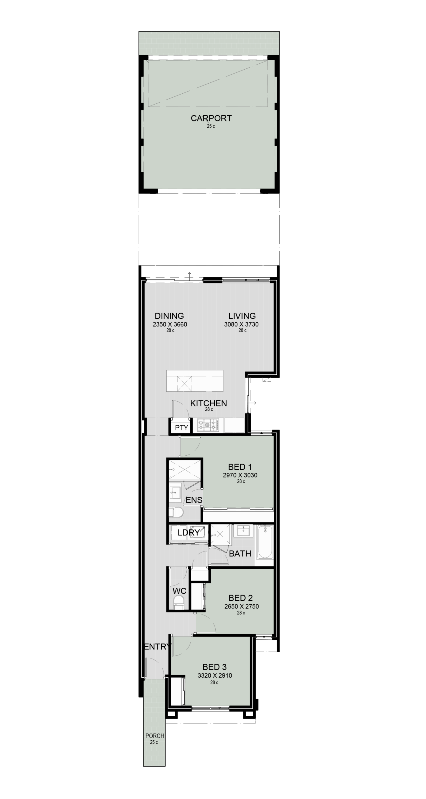 The Sandbar Floorplan