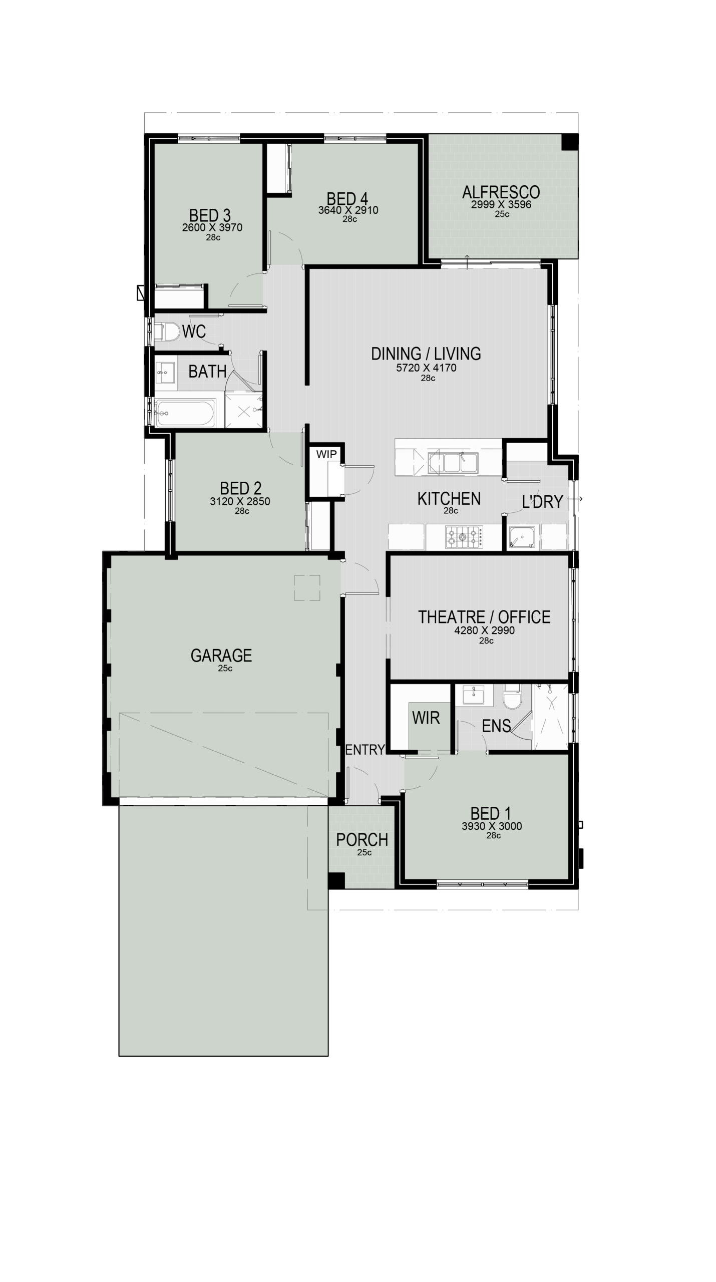 The Avon Floorplan