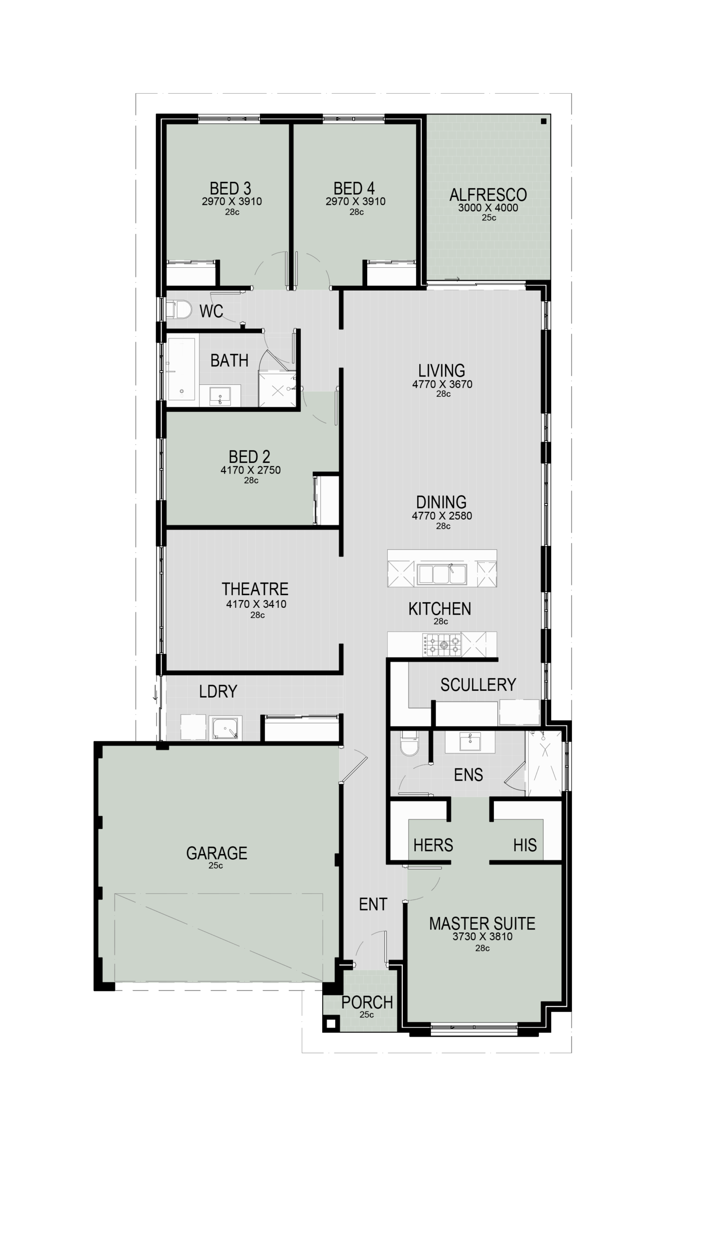 The Beacon Hill Floorplan