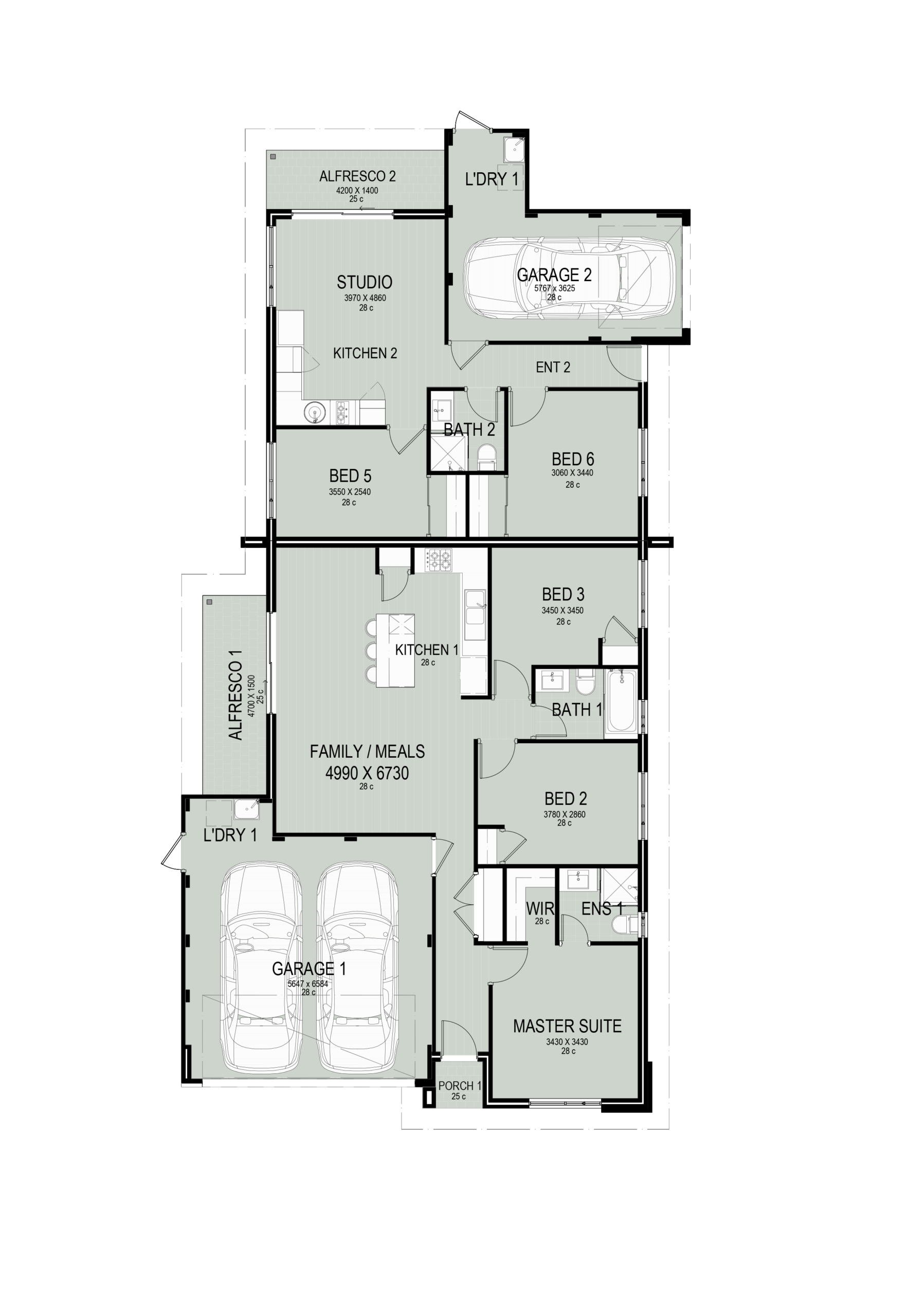 The Cornerstone Floorplan
