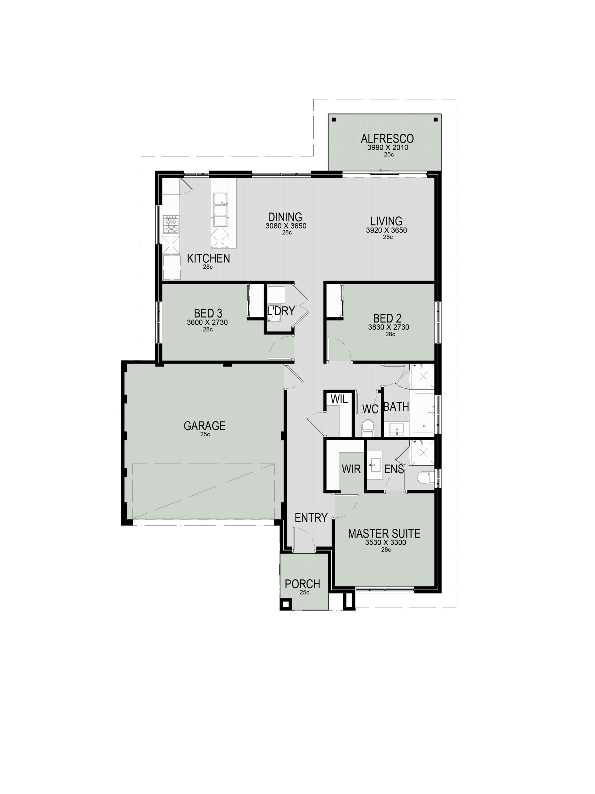 The Darling Range Floorplan