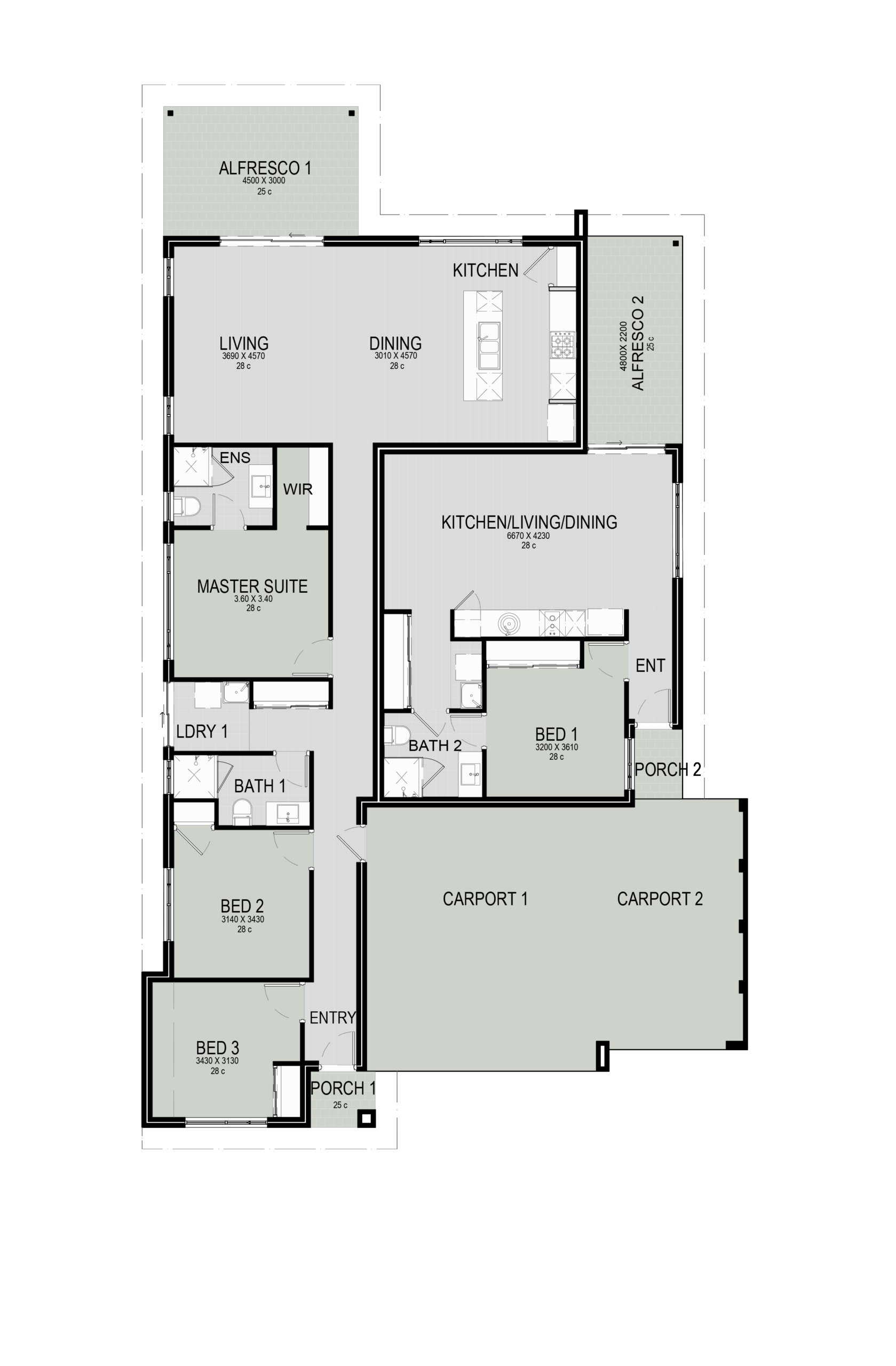 The Duplex Floorplan