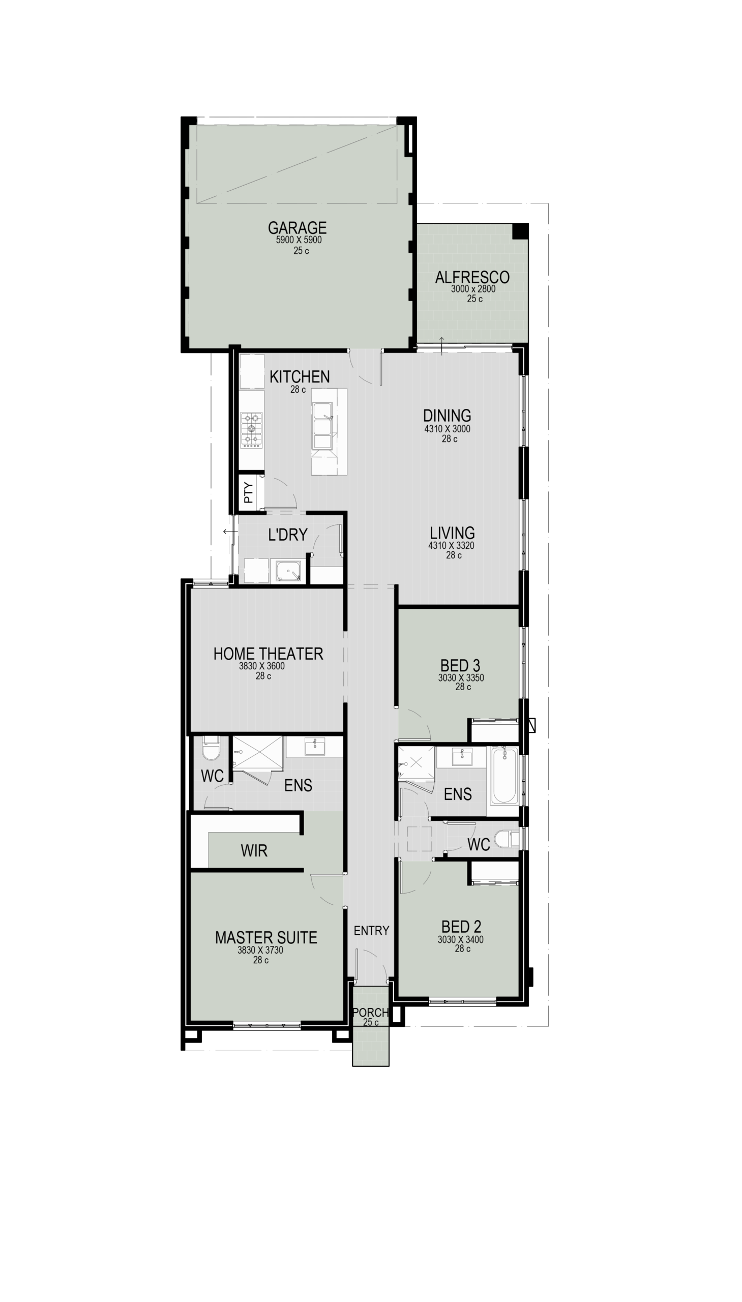 The Horizon Floorplan