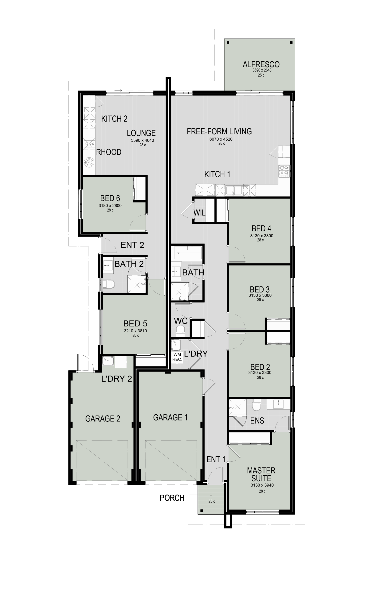 The Legacy Floorplan