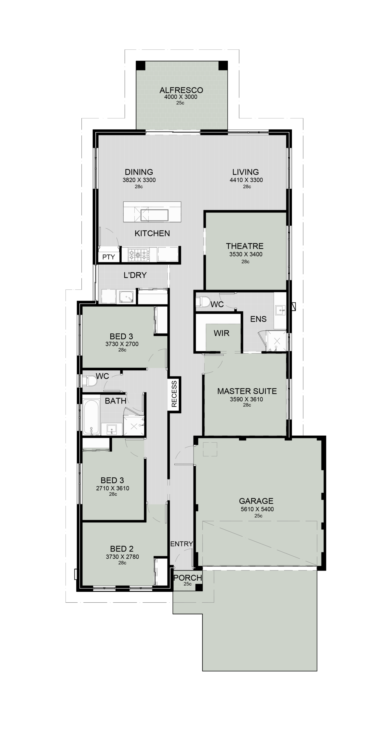 The Lookout Floorplan