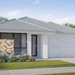 Front elevation of the 4 bedroom 2 bathroom home at 27 Bradley Street, Southern River