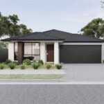 Facade option 1 for the 3 bedroom 2 bathroom home at Lot 1729 Aviator Road, Bullsbrook