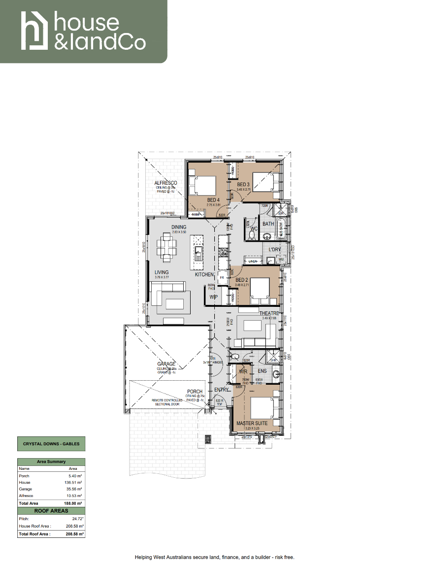 Lot 237 Trigona Way, Anketell Floorplan