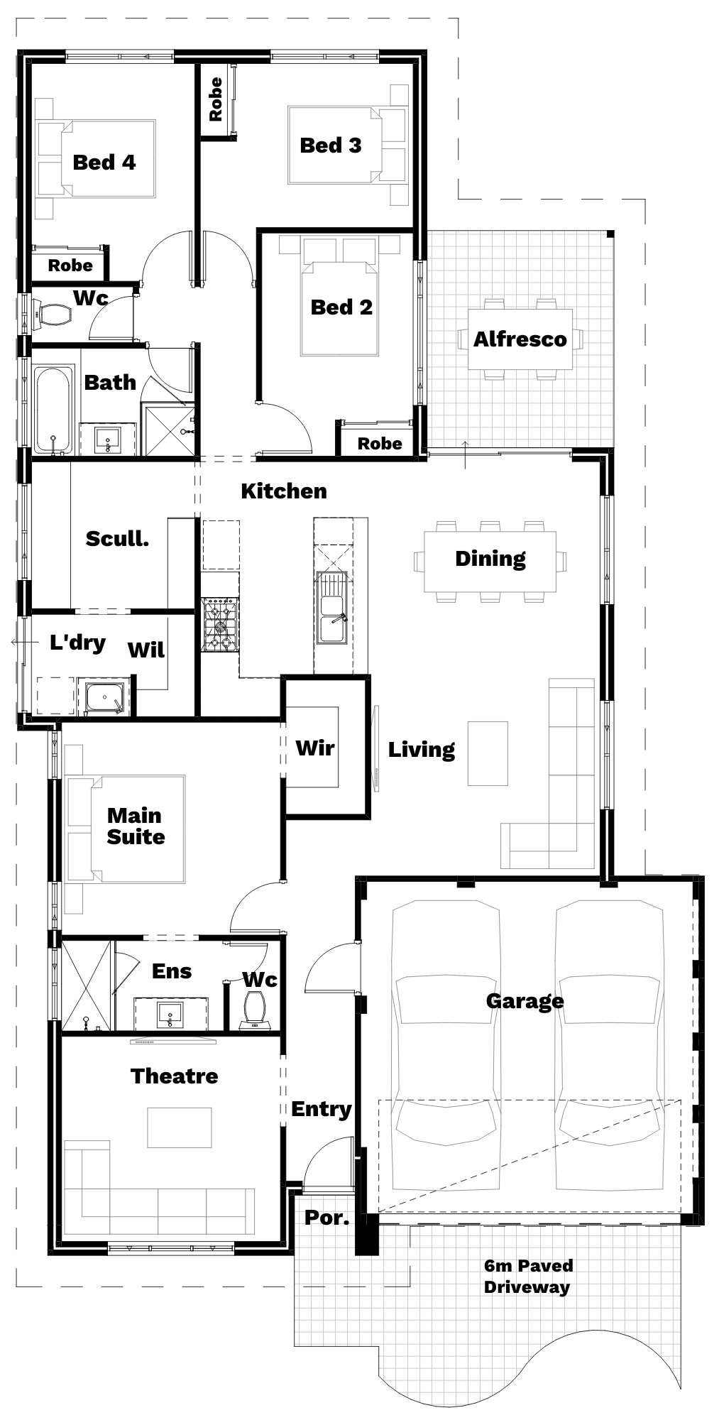Lot 759 Columbia Parade, Two Rocks Floorplan