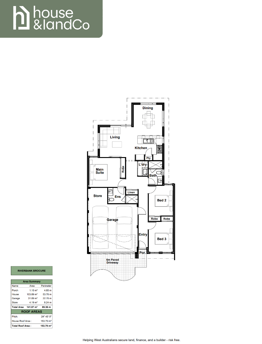 Lot  150 Flametree St, Mariginiup Floorplan