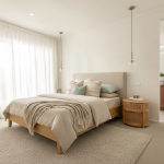 Facade option 1 for The Breakaway, a 3 bedroom 2 bathroom home design for a 12.5m frontage