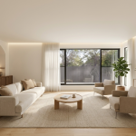 Facade option 1 for The Cornerstone, a 5 bedroom 3 bathroom home design for a 15m frontage