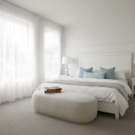 Facade option 1 for The Foreshore, a 3 bedroom 2 bathroom home design for a 12.5m frontage