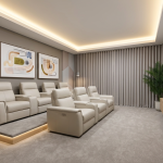 Facade option 3 for The Grandstand, a 4 bedroom 2 bathroom home design for a 12.5m frontage