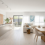 Facade option 4 for The Haven, a 3 bedroom 2 bathroom narrow lot home design for a 7.5m frontage